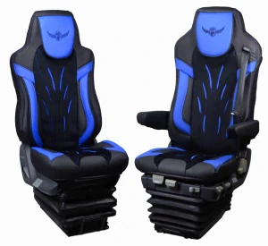 Potahy sedadel ROYAL DeLuxe MAN TGX, TGA, TGS, TGM 1 pás Modré