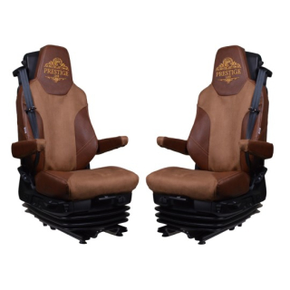 Potahy MAN TGX Prestige line Hnědá