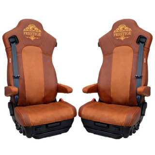 Potahy IVECO-S WAY Prestige line hnědé