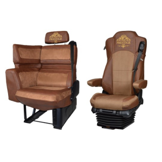 Potahy Mercedes Solostar Prestige Line Hnědé