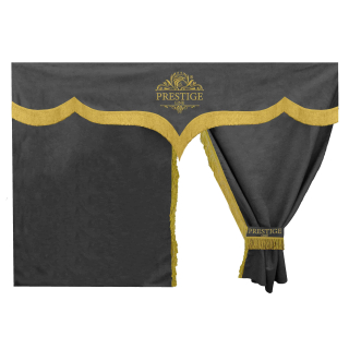 Zadní závěs postel Prestige Line šedý