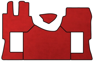 Koberec Mercedes Prestige Line červený